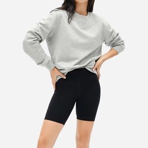 Everlane Gray Unisex French Terry Crew